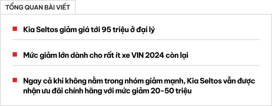 Giá Kia Seltos bản giữa gần bằng Sonet