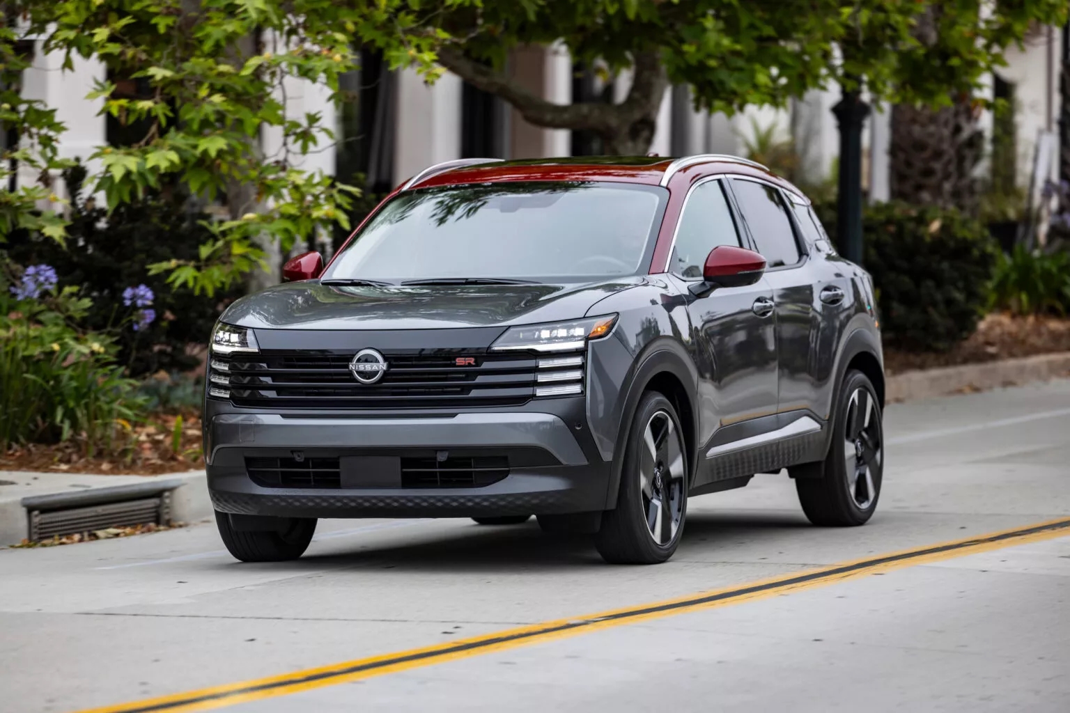 Bảng điều khiển trung tâm trên xe Nissan Kicks 2026