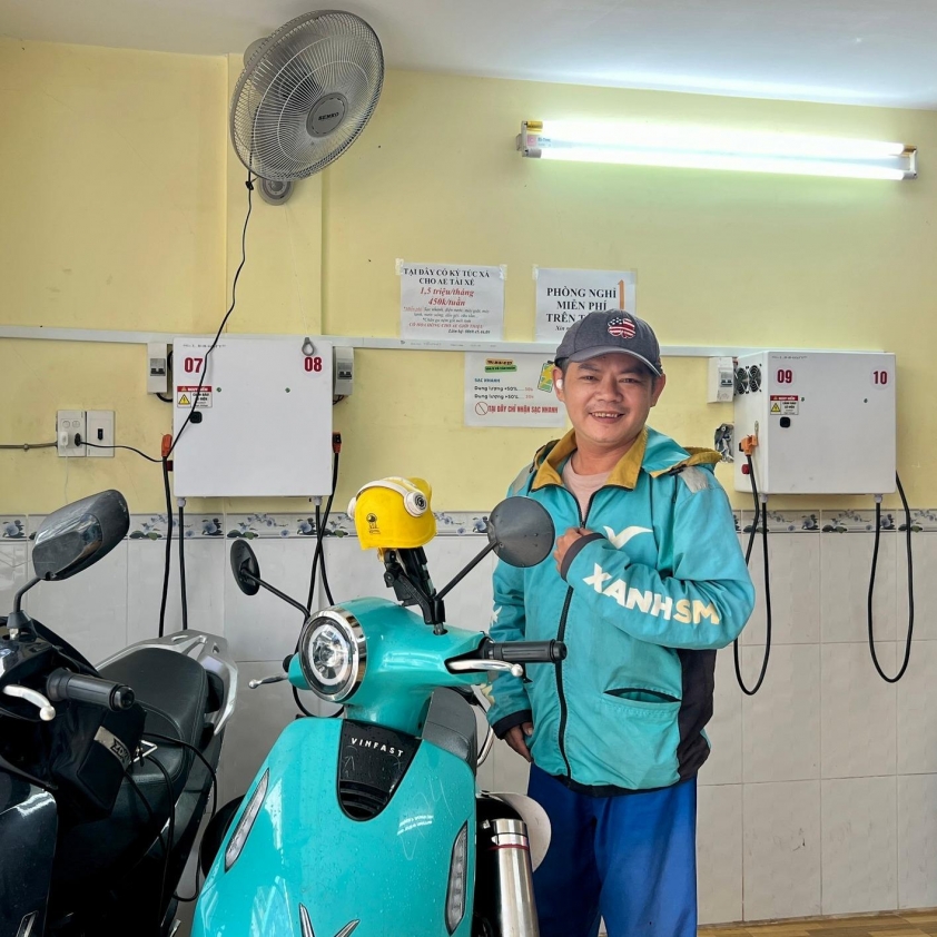 Hệ thống trạm sạc dành cho xe điện hai bánh