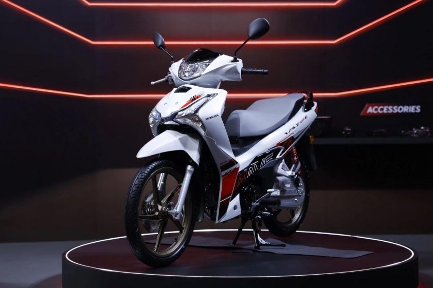 Cốp chứa đồ và móc treo trên xe Future Thái 2025
