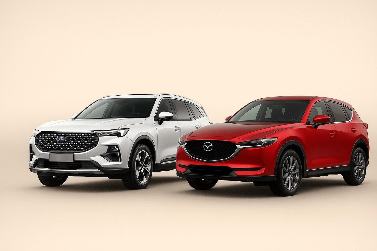Ford Territory và Mazda CX-5 thiết kế