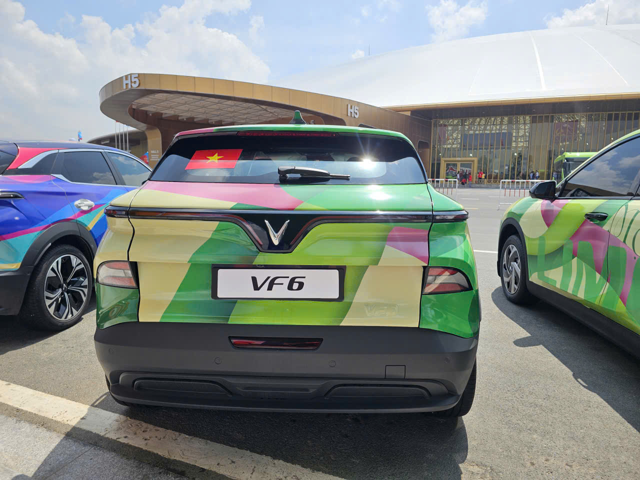 Xe điện VF 6 nhiều màu sắc