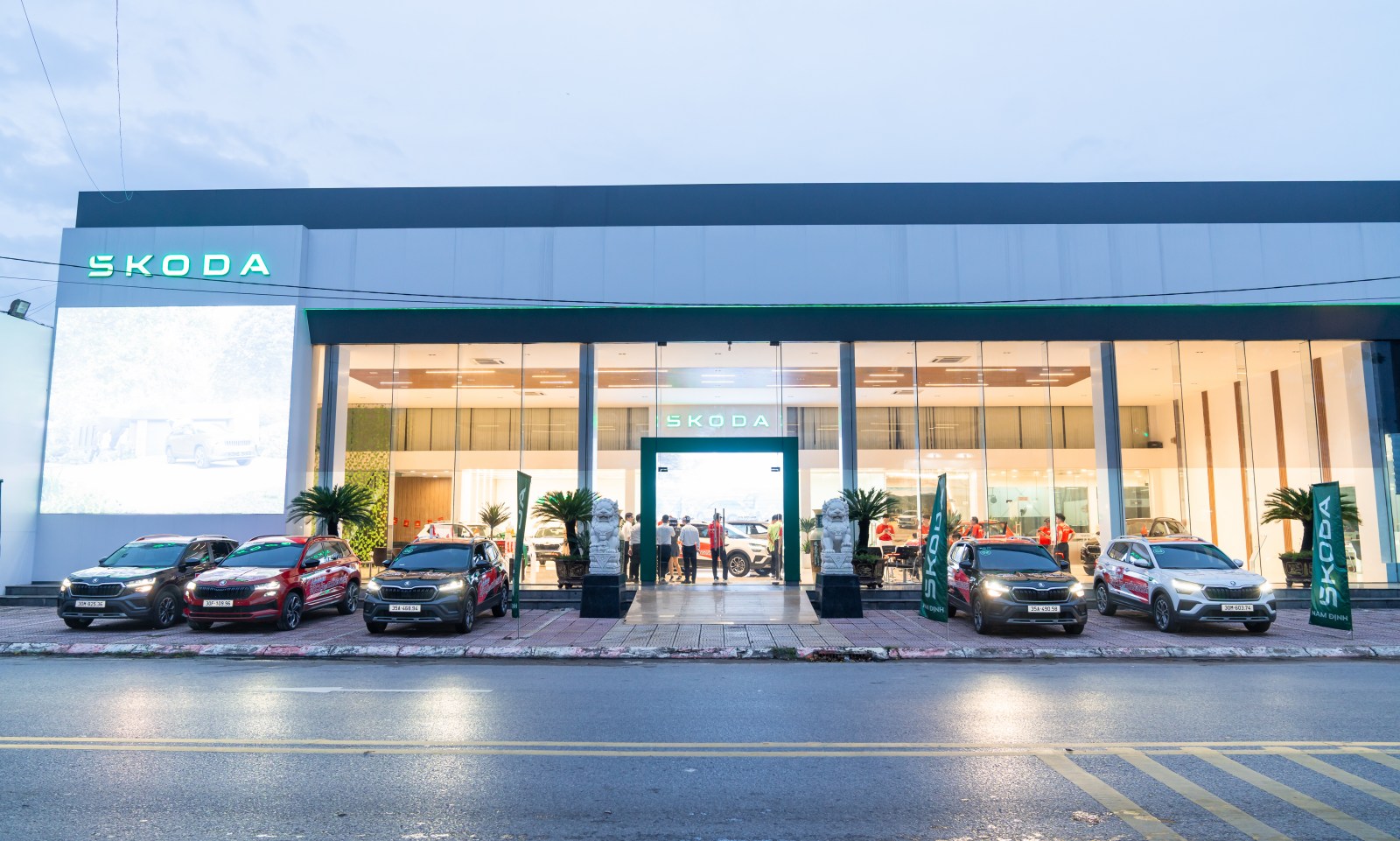 Không gian showroom Thái Bình