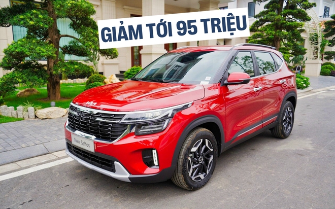 Kia Seltos giảm giá tới 95 triệu đồng