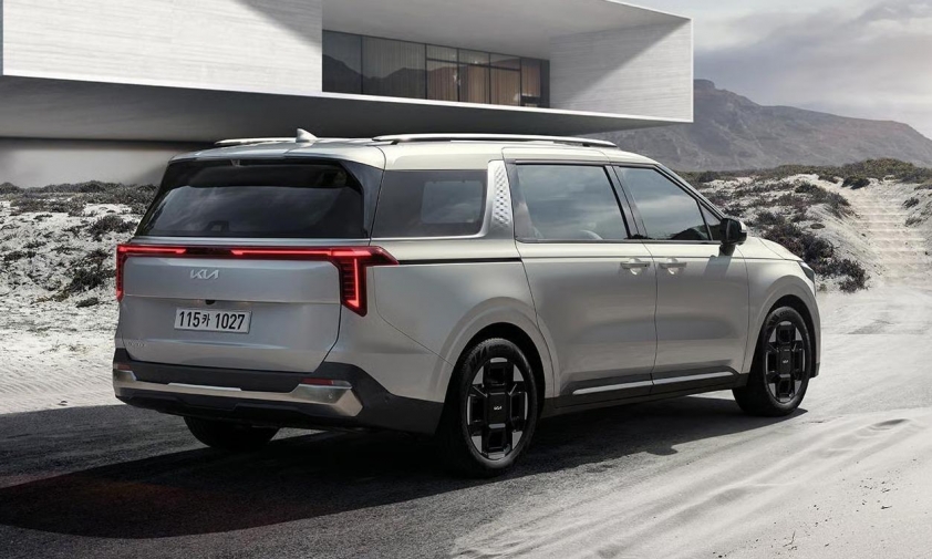 Ngoại thất Kia Carnival 2026 giữ phong cách quen thuộc