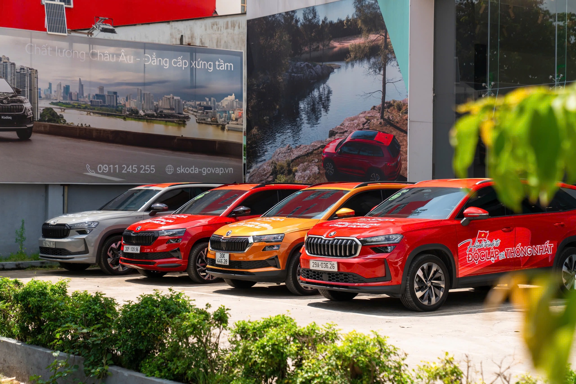 Mẫu xe nhập khẩu Kodiaq và Karoq
