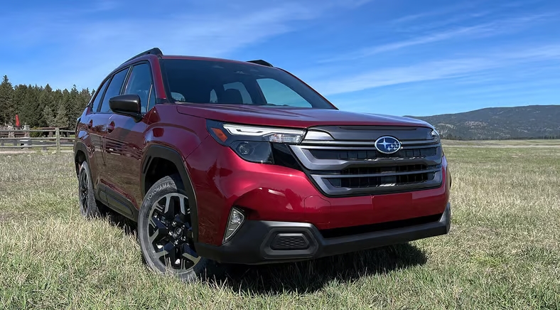 Phanh khẩn cấp tự động trên Subaru Forester
