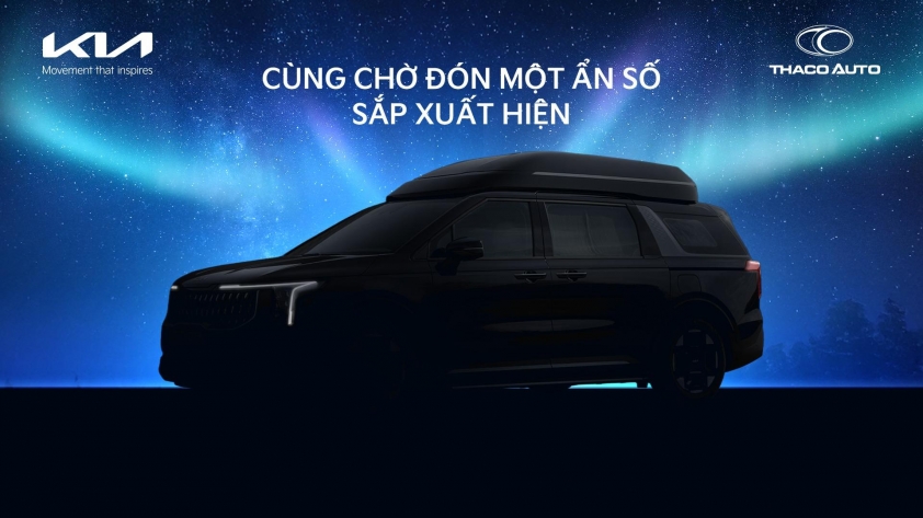 Hình ảnh ngụy trang của Kia Carnival Hi Limousine