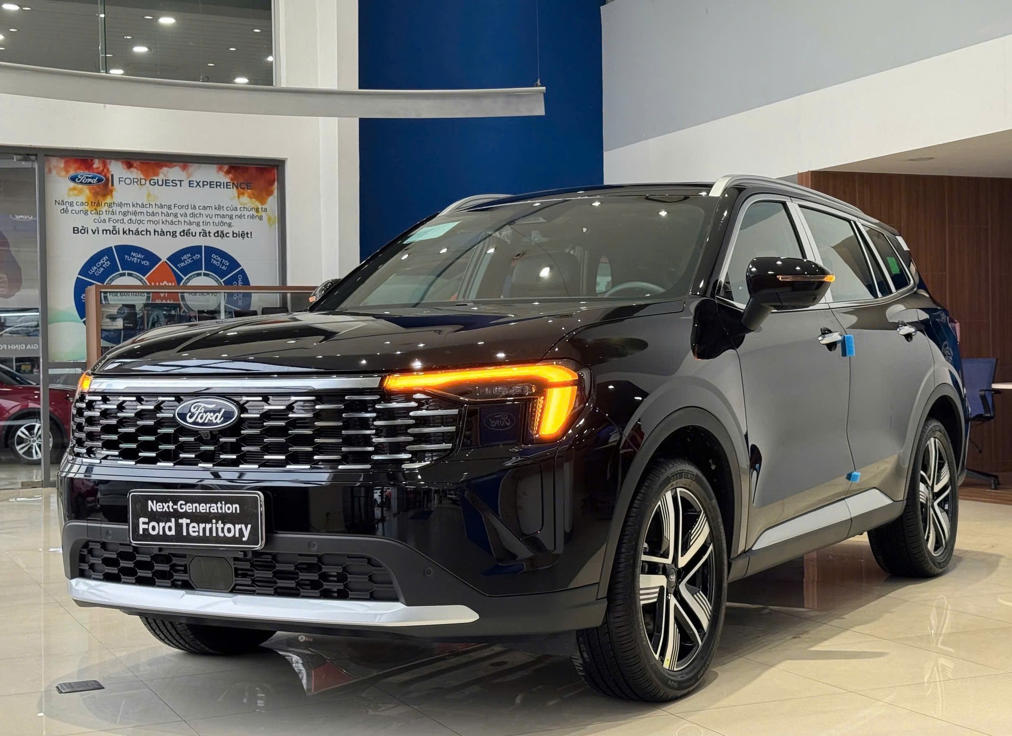 Ford Territory không gian rộng rãi