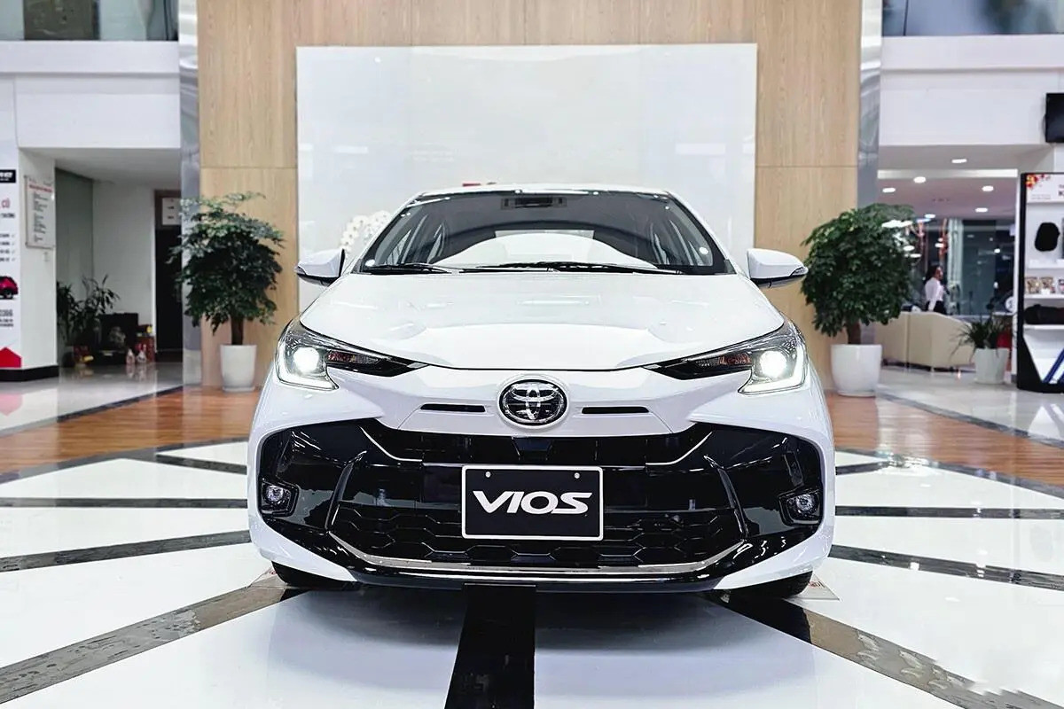 Giá bán Toyota Vios sau khi trừ khuyến mãi