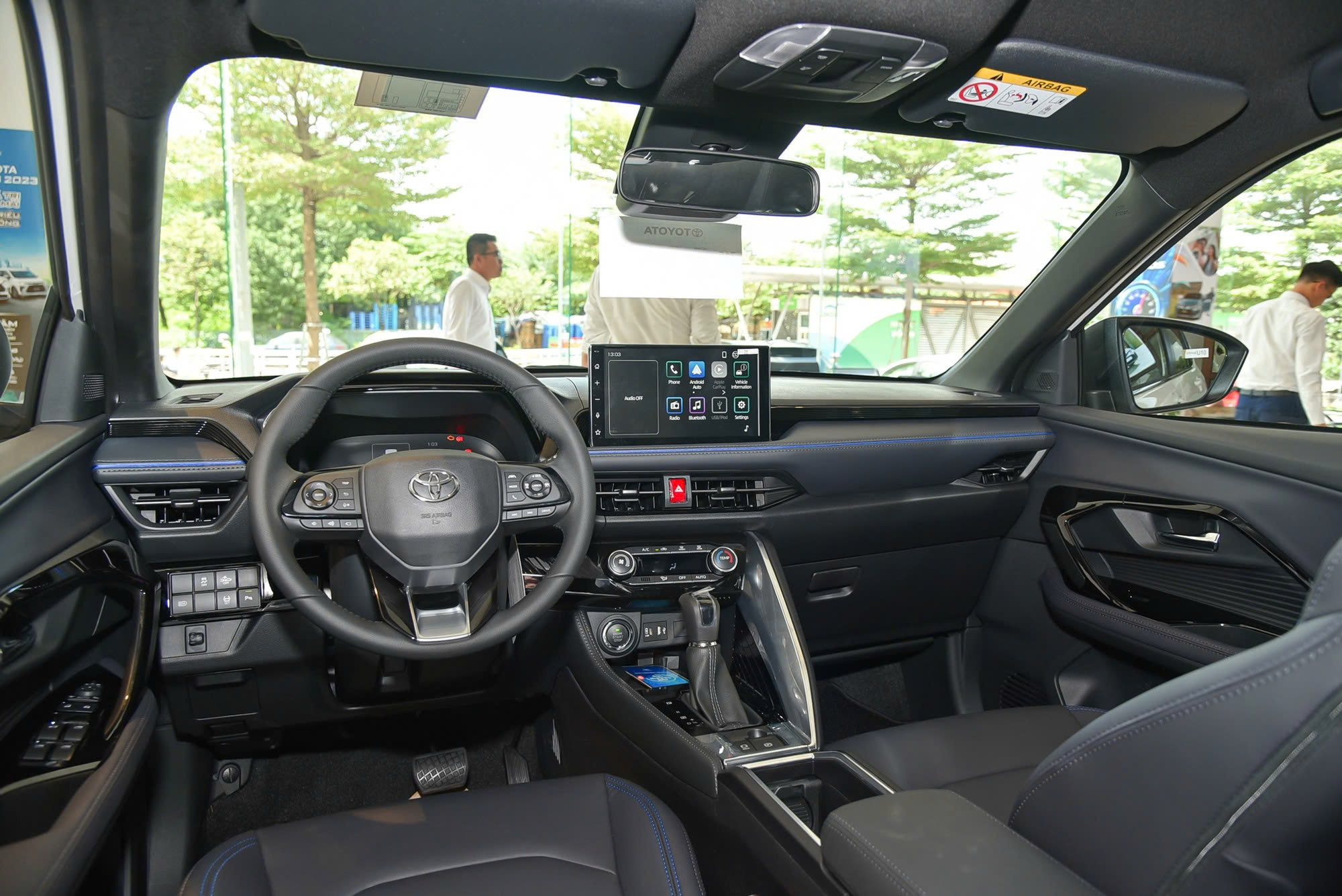 Thiết kế nội thất Toyota Yaris Cross xăng