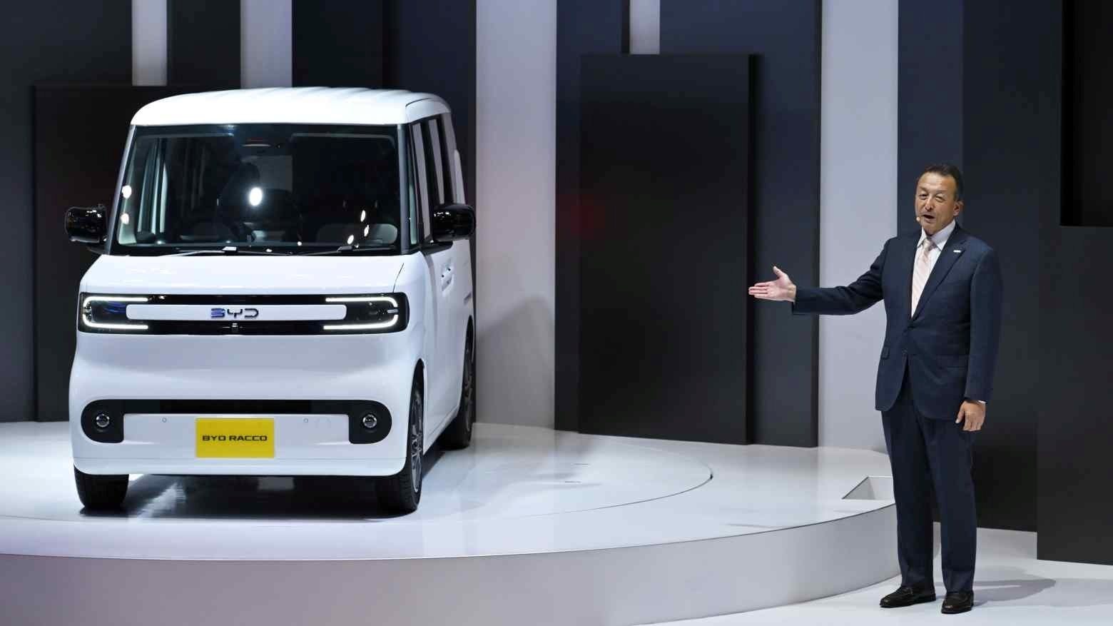 Mẫu xe BYD Racco ra mắt tại triển lãm Ô tô Tokyo 2025