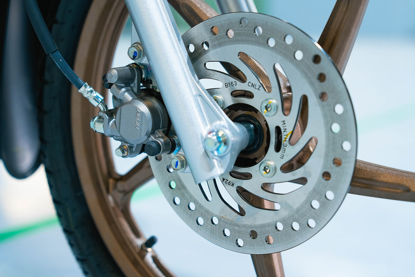 Hệ thống phanh kết hợp CBS trên Honda Wave Profender