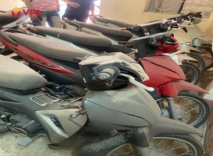 Lô xe máy đấu giá Hà Nội