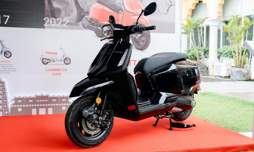Thiết kế góc cạnh của Lambretta X125