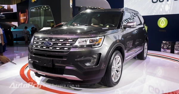Ford Explorer giới thiệu lần đầu tại Việt Nam năm 2016