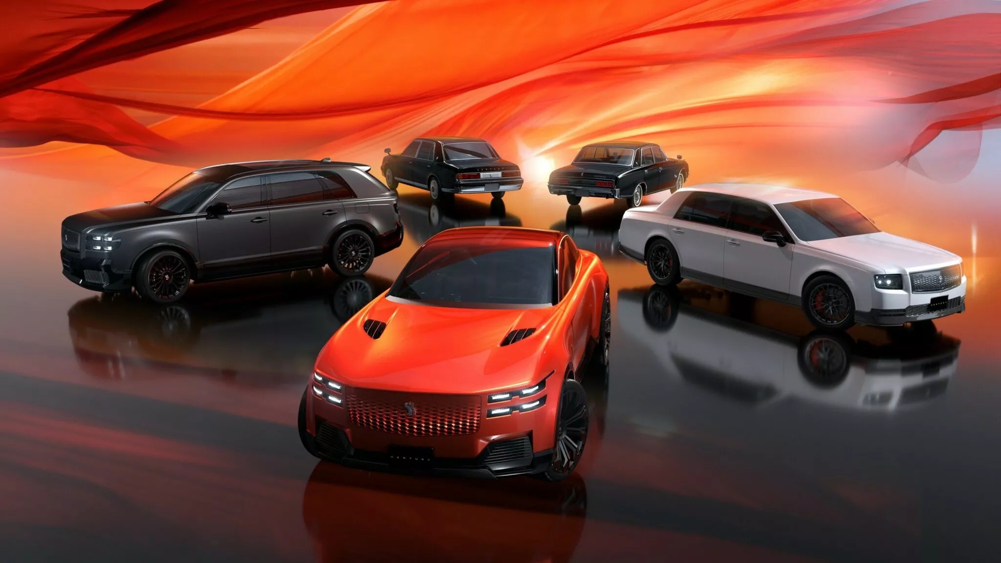 Bộ sưu tập các mẫu xe Century được trưng bày Các mẫu xe thuộc dòng Century khác