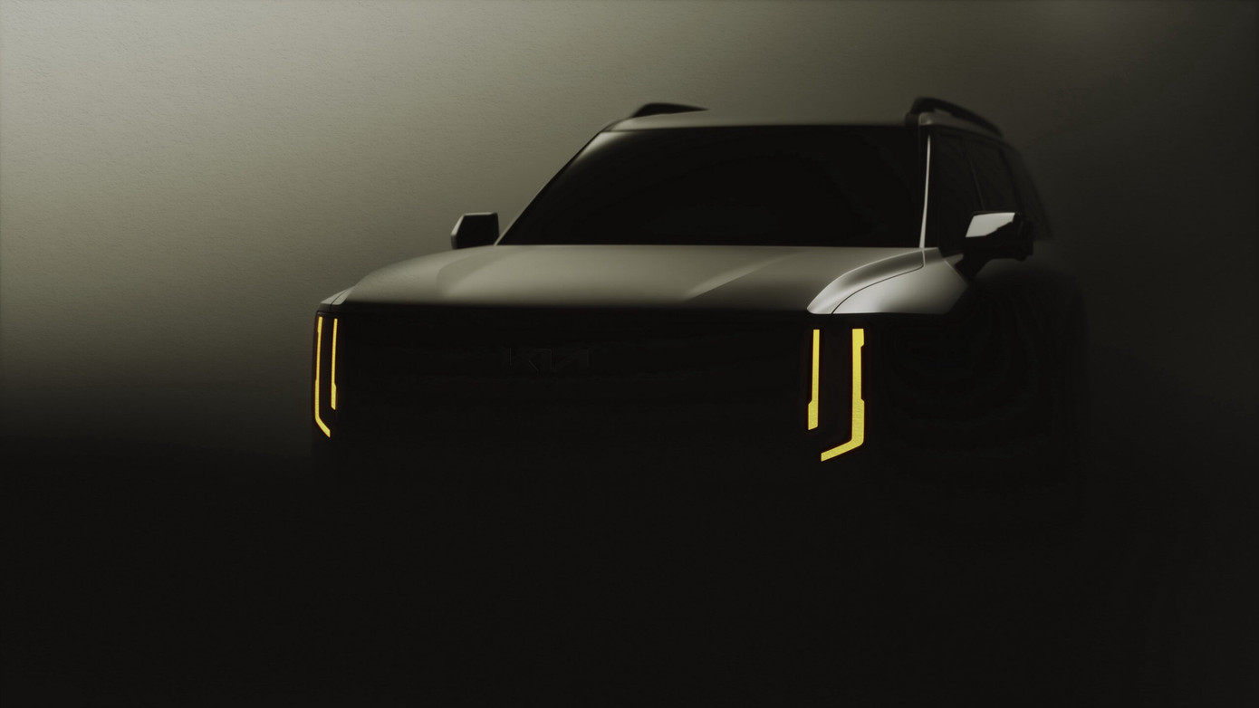 Kia Telluride 2027 thiết kế vuông vức mạnh mẽ