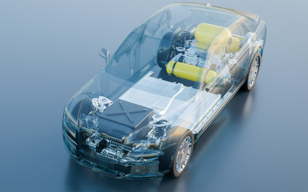 Hệ thống điện và fuel cell hydro trên Aurus Senat Mô phỏng hệ thống điện fuel cell hydro