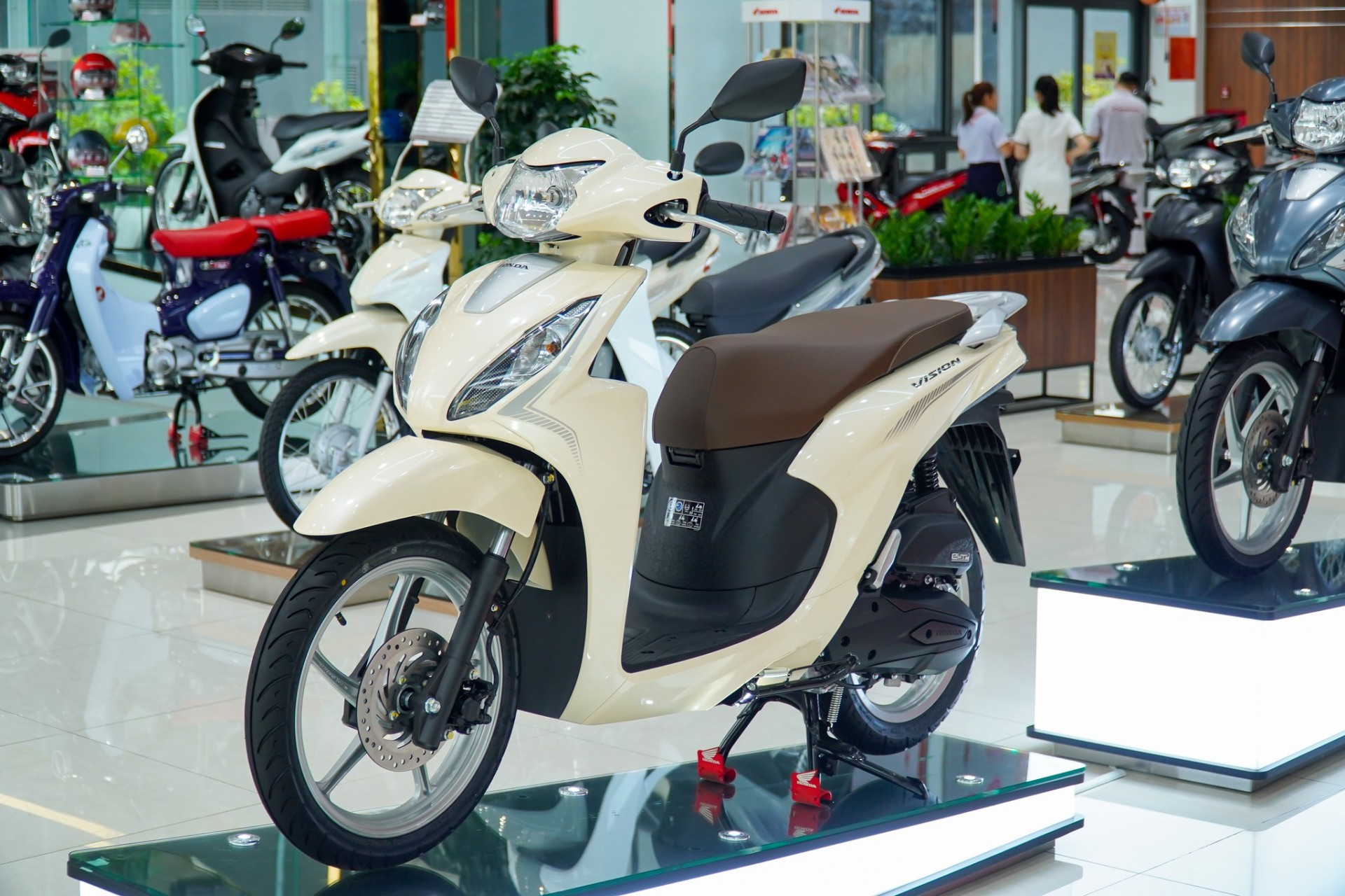 Xe máy Honda Vision với nhiều lựa chọn ưu đãi