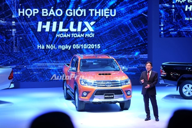 Toyota Hilux thế hệ mới ra mắt tại Việt Nam