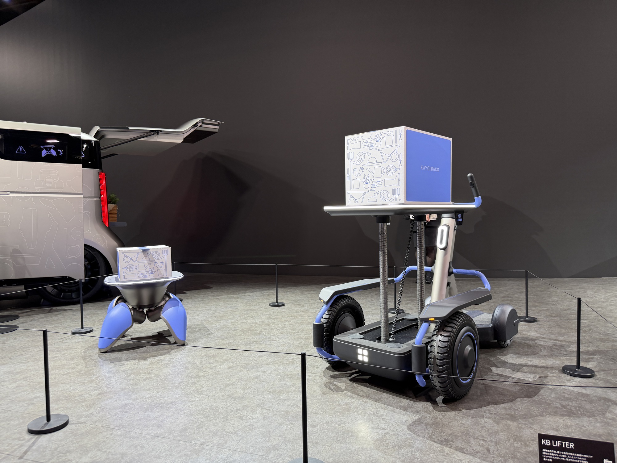 Mẫu xe không người lái chuyên chở hàng hóa