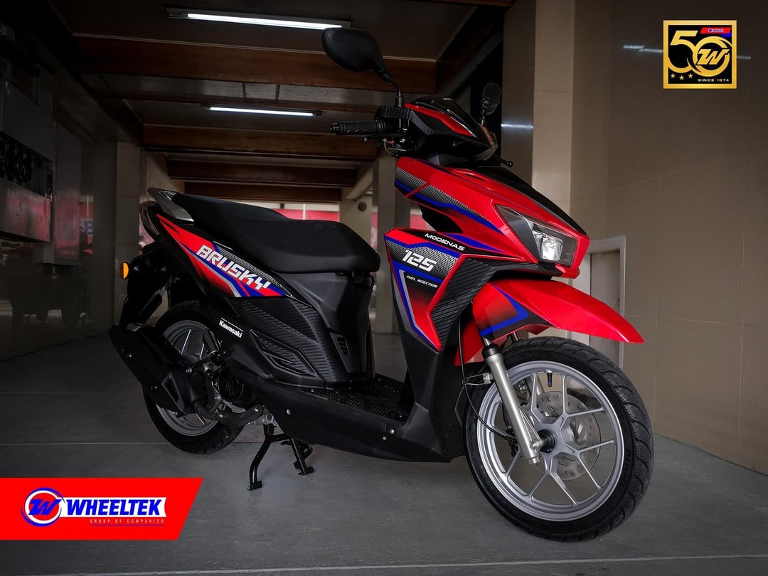 Đường nét thiết kế đầu xe lấy cảm hứng từ Ninja