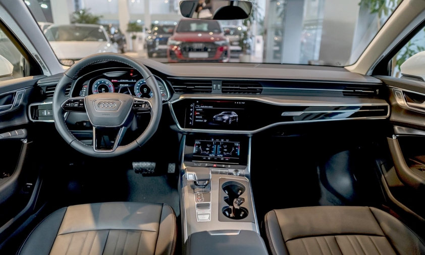 Audi A6 2026 ấn định thời điểm ra mắt khách Việt: Dùng động cơ mild-hybrid, nội thất dễ có 3 màn hình 748289 Nội thất số hóa Audi A6 2025