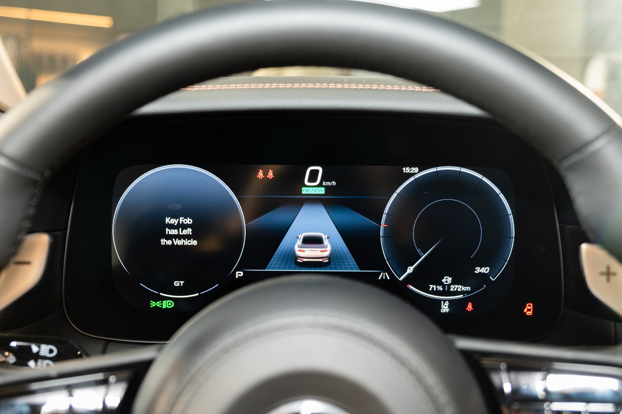 Các bộ phận an toàn xe được trình bày rõ ràng