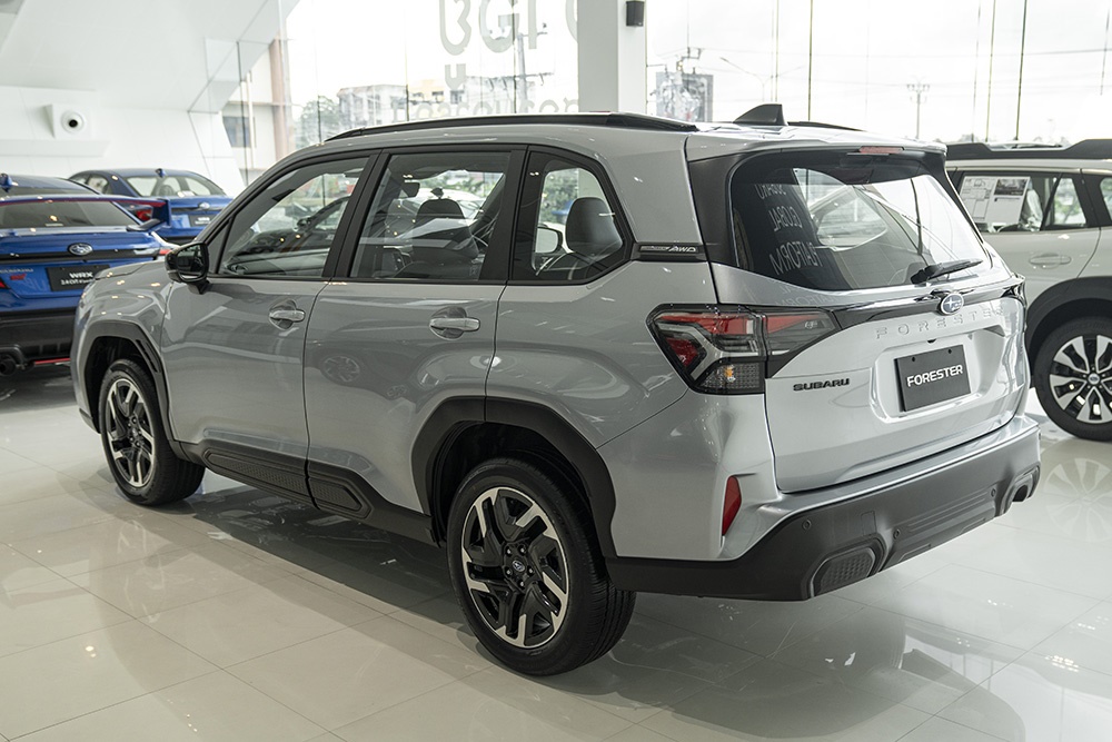 Thiết kế góc cạnh Subaru Forester 2025 Thiết kế Subaru Forester mới
