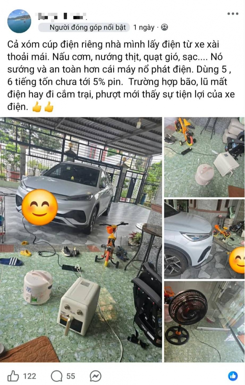 Bộ biến áp chuyển đổi nguồn V2L