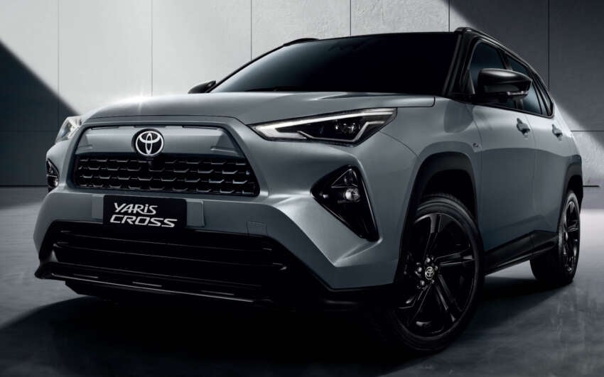 Toyota Yaris Cross Nightshade với ngoại thất tối màu