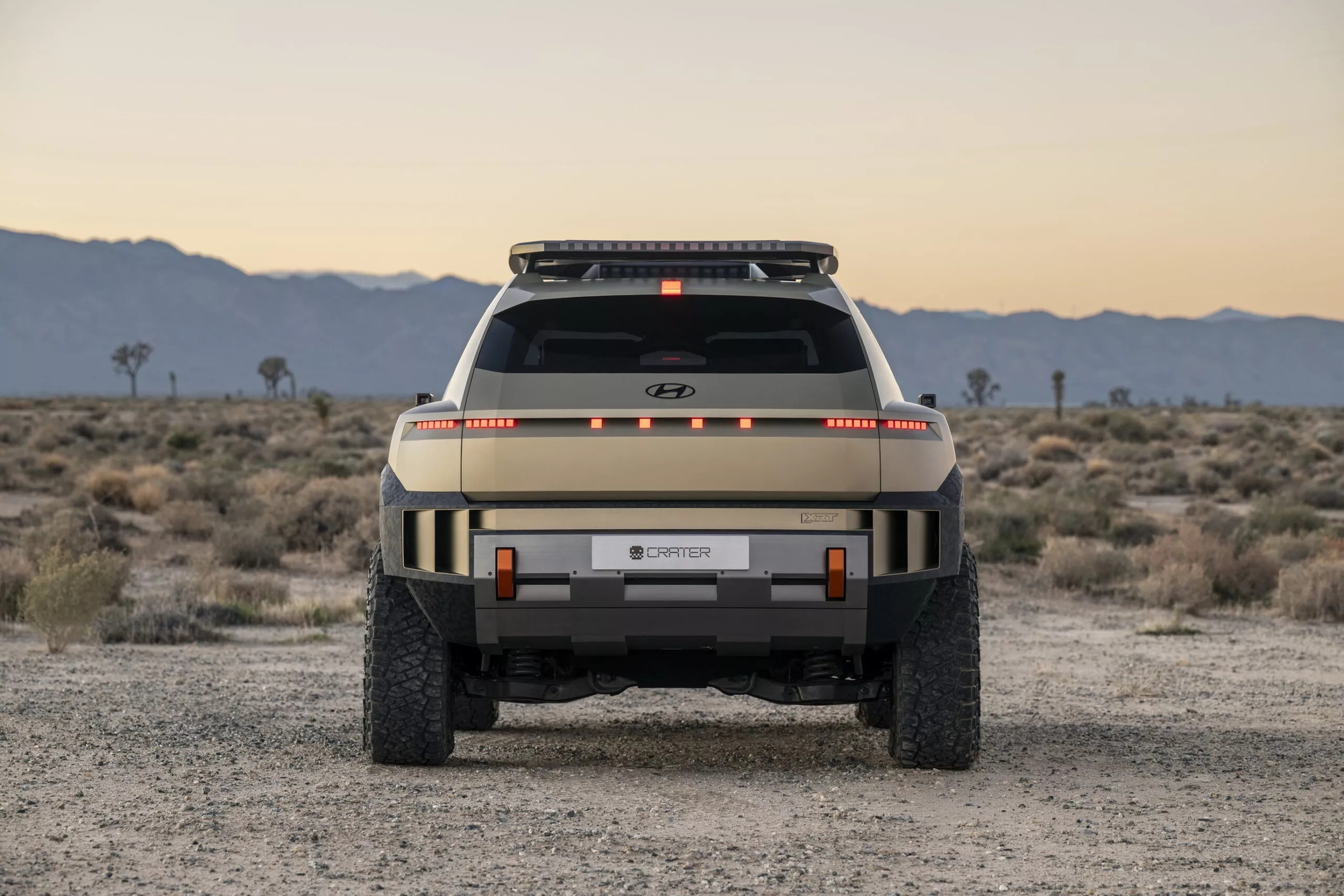 Hyundai ‘lấn sân’ SUV off-road: Dáng hầm hố như xe tăng, thiết kế có thể ảnh hưởng tới Tucson đời mới- Ảnh 8. Thiết kế góc cạnh của Hyundai Crater