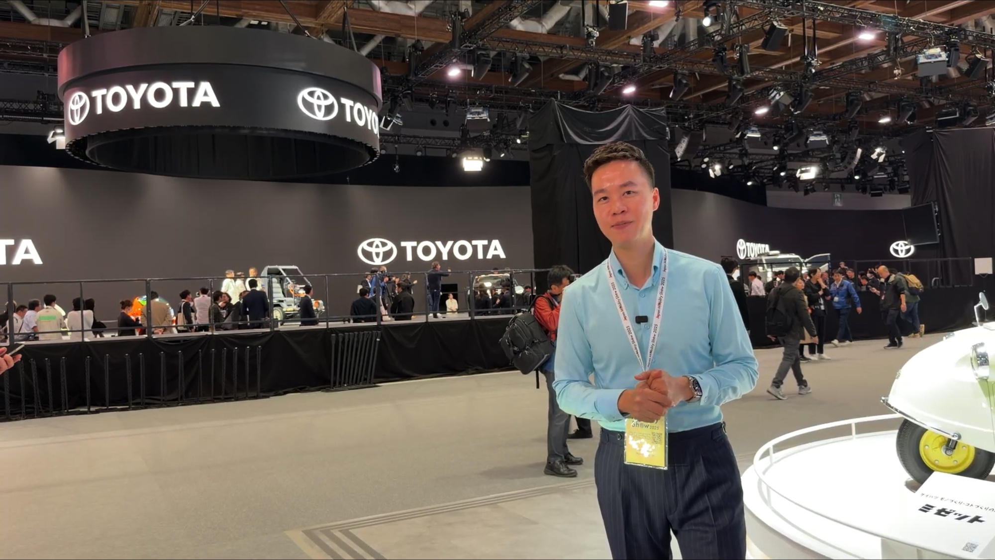 Các mẫu xe nhỏ gọn thuộc thương hiệu Daihatsu tại triển lãm